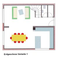 Erdgeschoss Variante 1
